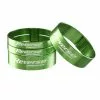 Reverse, Vorbauerhöhung, Superlight Spacer Alu, SET 2x5mm, 2x10mm, Grün -Fahrräder Aufbau Geschäft reverse vorbauerhoehung superlight spacer alu set 2x5mm 2x10mm gruen