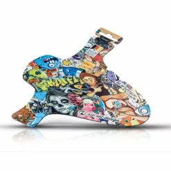 Rie:sel Design, Fender Schlamm:PE, Spritzschutz, Mud Catcher, PE, 23g, Stickerbomb