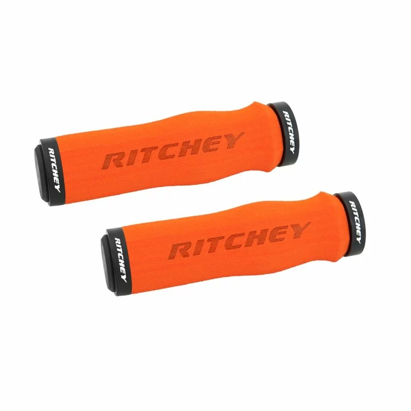 Ritchey, Griffe, MTB, WCS Locking (130mm), Schaumstoff, 133g, Orange 3 Ritchey, Griffe, MTB, WCS Locking (130mm), Schaumstoff, 133g, Orange