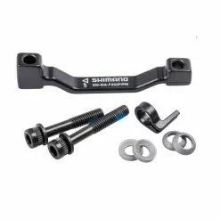 Shimano, Adapter, Disc Brake, Von Postmount Bremse Auf Postmount Gabel (PM7), 180 Auf 203mm