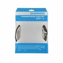 Shimano, Bremszugset Vorn & Hinten, MTB Standard, Schwarz