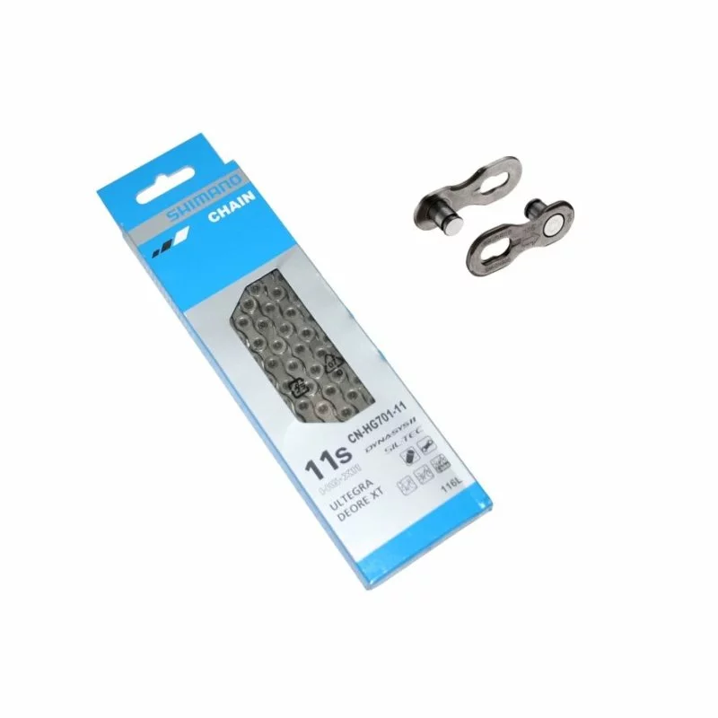 Shimano, Kette, CN-HG701-11 QuickLink, 11-fach, Ultegra, XT 3 Shimano, Kette, CN-HG701-11 QuickLink, 11-fach, Ultegra, XT