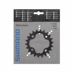 Shimano, Kettenblatt, 22-4, Deore, FC-M590, 22 Zahn, 9-fach