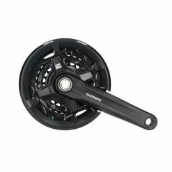 Shimano, Kurbelgarnitur, FC-MT210-3, 170mm, 44-32-22, 9-fach, KSR