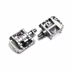 Shimano, Pedale, MTB, PD-M324, Silber, DUO-Pedal, Ca. 533g, Paar Incl. Cleats