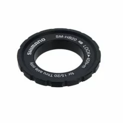 Shimano, Verschlussring, SM-HB20, Centerlock Disc Lock Ring, Auch Für 15/20mm Steckachsen, (HstNr = ASMHB20)