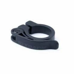 SIXPACK, Sattelschelle, Menace, Schnellspanner, 34,9mm, Schwarz Matt