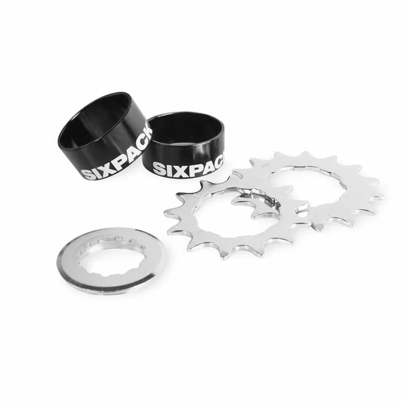 SIXPACK, Single Speed Umbaukit 13/15 Schwarz 3 SIXPACK, Single Speed Umbaukit 13/15 Schwarz