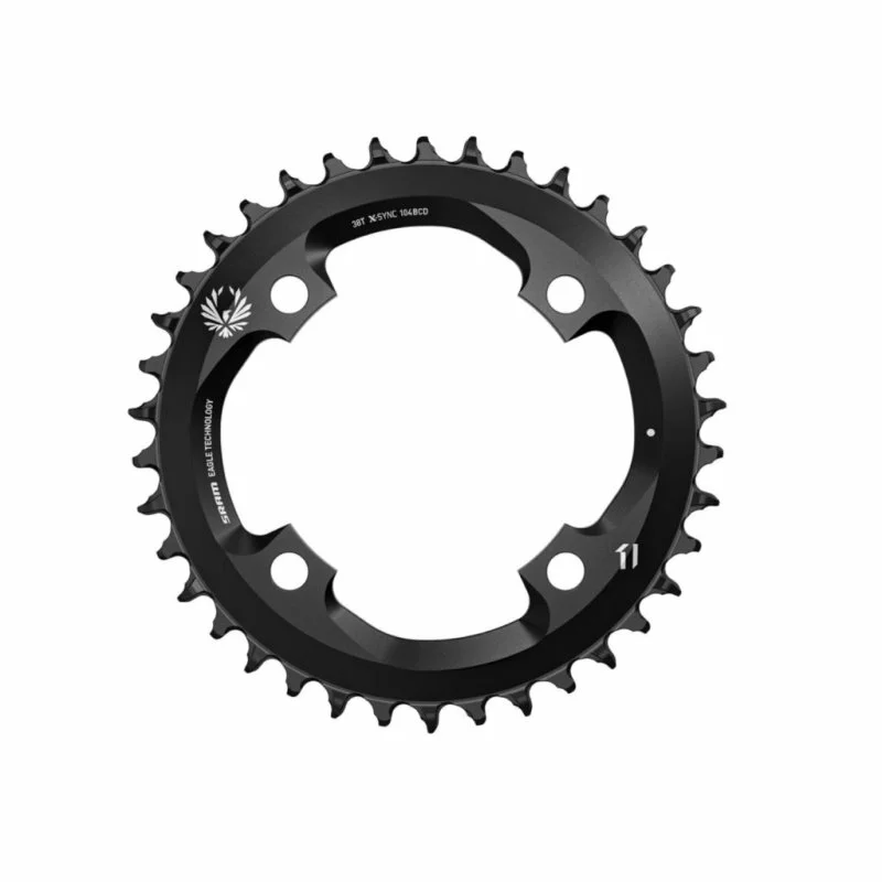 Sram, Eagle Kettenblatt X-Sync 2 4-Loch, 38 Zahn, 12-fach 3 Sram, Eagle Kettenblatt X-Sync 2 4-Loch, 38 Zahn, 12-fach