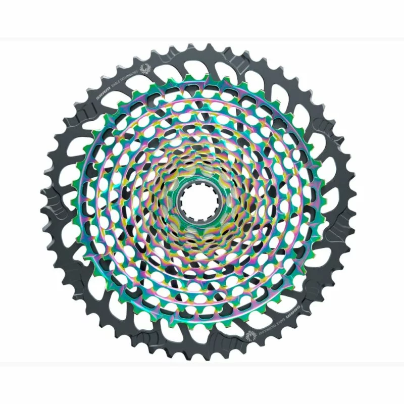 Sram, Kassette, XX1 Eagle, XG-1299, 12-fach, 10-52, Rainbow 3 Sram, Kassette, XX1 Eagle, XG-1299, 12-fach, 10-52, Rainbow
