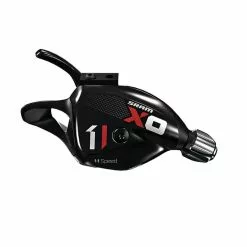 Sram, Trigger Shifter, X01 Rot 11-fach, Nur Mit SRAM 1x11 Kompatibel, Carbondeckel, 95 G, Incl. Matchmaker Rechts