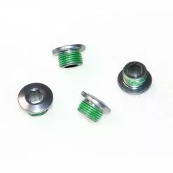Sram, Truvativ, Kettenblattschrauben SET XX1, X01, X1, 4 Schrauben, Alu, Grau