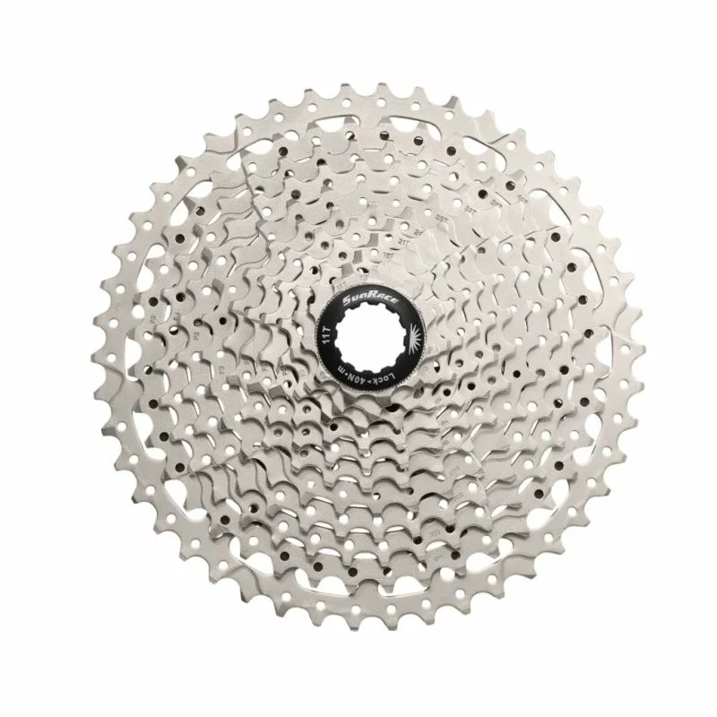 Sunrace, Kassette 11-fach, 11-46, MS8 - 11s, Silber 3 Sunrace, Kassette 11-fach, 11-46, MS8 - 11s, Silber