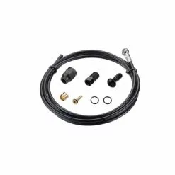 Tektro, Bremsleitung Schwarz, 2000mm Mit Banjo, Komplettset