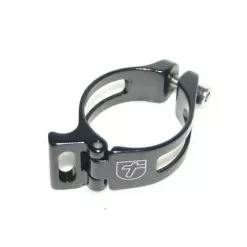 Trivio, Umwerferklemme 34,9mm Anlöt, Klemmband, Umwerferschelle Rennrad, Schwarz, 23g