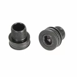 Truvativ, Kurbelschraube M15 - ISIS Lager, 1 Paar, Schwarz