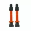 VAR, Ventil Alu Tubelessventil Für TL-Ready Umrüstung SV, 6,5mm, 35mm Lang, 2er Pack, Orange -Fahrräder Aufbau Geschäft var ventil alu tubelessventil fuer tl ready umruestung sv 65mm 35mm lang 2er pack orange