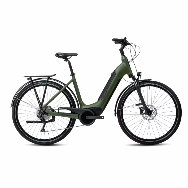 Winora, Tria 10, Einrohr Bosch Performace, 10-Gang, Moosgrün, 46cm 3 Winora, Tria 10, Einrohr Bosch Performace, 10-Gang, Moosgrün, 46cm