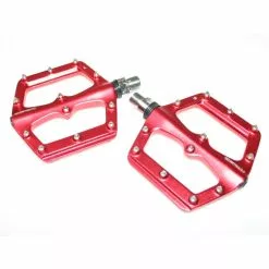 Zeray, Pedale, MTB ZP-D262, Plattformpedal, CNC Alu-Käfig, Rot